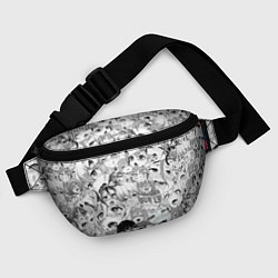 Поясная сумка Ahegao monochrome, цвет: 3D-принт — фото 2
