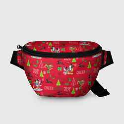 Поясная сумка Mickey & Minnie pattern, цвет: 3D-принт