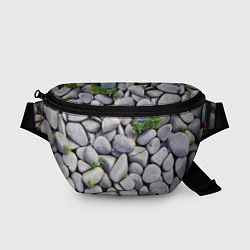 Поясная сумка Камни, цвет: 3D-принт