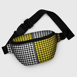 Поясная сумка Гусиные лапки 3D, цвет: 3D-принт — фото 2