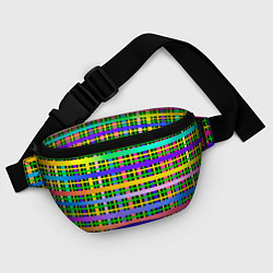 Поясная сумка Цветной беспредел, цвет: 3D-принт — фото 2
