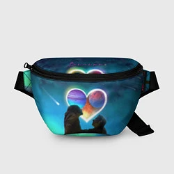 Поясная сумка Ваня Дмитриенко Венера-Юпитер, цвет: 3D-принт
