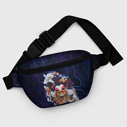Поясная сумка Призрак в доспехах Cyberpunk, цвет: 3D-принт — фото 2