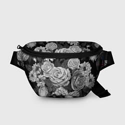 Поясная сумка Розы, цвет: 3D-принт
