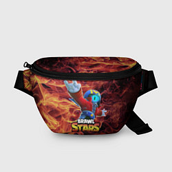 Поясная сумка Brawl Stars - Stu, цвет: 3D-принт