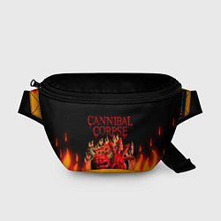 Поясная сумка Cannibal Corpse Труп Каннибала Z, цвет: 3D-принт