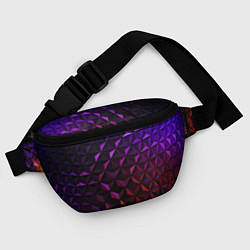 Поясная сумка Неоновая Текстура, цвет: 3D-принт — фото 2