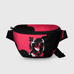 Поясная сумка Rena Black Pink, цвет: 3D-принт
