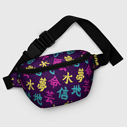 Поясная сумка Japanese pattern, цвет: 3D-принт — фото 2