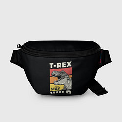 Поясная сумка T-rex Wild, цвет: 3D-принт
