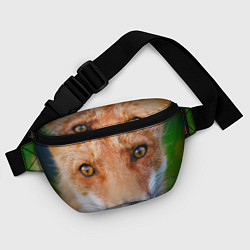 Поясная сумка Крупно мордочка лисы, цвет: 3D-принт — фото 2