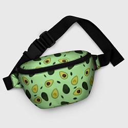 Поясная сумка Авокадо, цвет: 3D-принт — фото 2