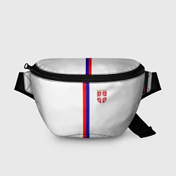 Поясная сумка Сборная Сербии, цвет: 3D-принт