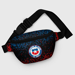 Поясная сумка Сборная Чили цвета 3D-принт — фото 2