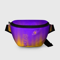 Поясная сумка LOS ANGELES LAKERS ЛЕЙКЕРС, цвет: 3D-принт