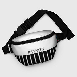 Поясная сумка Juventus Tee Black and White 202122, цвет: 3D-принт — фото 2