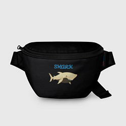 Поясная сумка Shark, цвет: 3D-принт