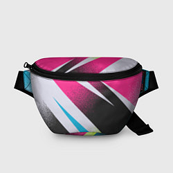 Поясная сумка Sport style: Линии, цвет: 3D-принт