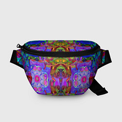 Поясная сумка Психоделика Абстракция, цвет: 3D-принт