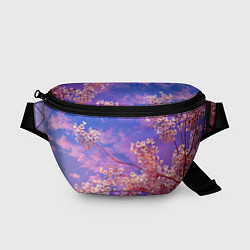 Поясная сумка Сакура, цвет: 3D-принт