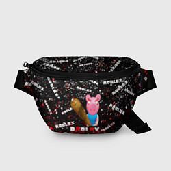 Поясная сумка Roblox piggyСвинка Пигги, цвет: 3D-принт