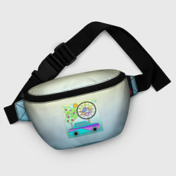 Поясная сумка Яркая аппликация для мальчика, цвет: 3D-принт — фото 2