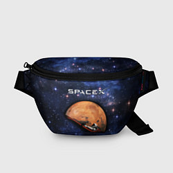 Поясная сумка Space X, цвет: 3D-принт