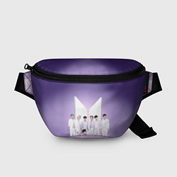 Поясная сумка BTS Purple, цвет: 3D-принт