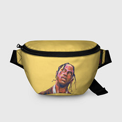 Поясная сумка Travis art, цвет: 3D-принт