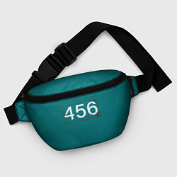 Поясная сумка Игрок в кальмара 456, цвет: 3D-принт — фото 2