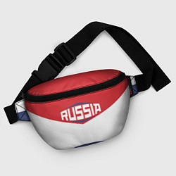 Поясная сумка Russia, цвет: 3D-принт — фото 2
