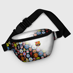 Поясная сумка FC BARCELONA LOGOBOMBING, цвет: 3D-принт — фото 2