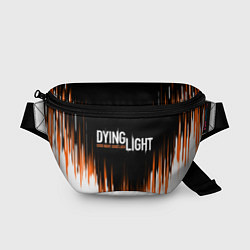 Поясная сумка DYING LIGHT GOOD NIGHT AND GOOD LUCK, цвет: 3D-принт