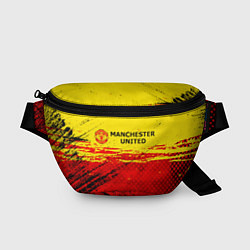 Поясная сумка Manchester United: Дьяволы, цвет: 3D-принт