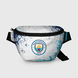Поясная сумка Manchester City - Футбольный клуб, цвет: 3D-принт