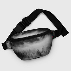 Поясная сумка ТУМАННЫЙ ЛЕС FOREST, цвет: 3D-принт — фото 2