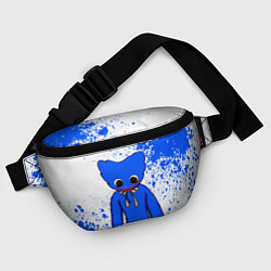 Поясная сумка POPPY PLAYTIME BLUE ИГРА ПОППИ ПЛЕЙТАЙМ ХАГГИ ВАГГ, цвет: 3D-принт — фото 2