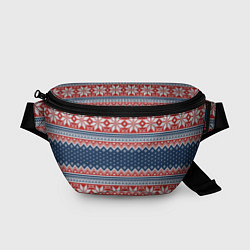 Поясная сумка Knitted Pattern, цвет: 3D-принт