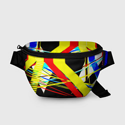 Поясная сумка Геометр, цвет: 3D-принт
