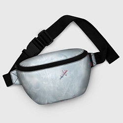 Поясная сумка Washington Capitals Grey Ice theme, цвет: 3D-принт — фото 2