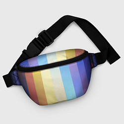 Поясная сумка Полосатик, цвет: 3D-принт — фото 2