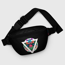 Поясная сумка Энтер шикари Хохлома, цвет: 3D-принт — фото 2