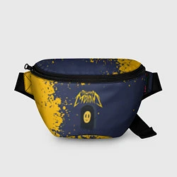 Поясная сумка Пошлая Молли брызги красок, цвет: 3D-принт
