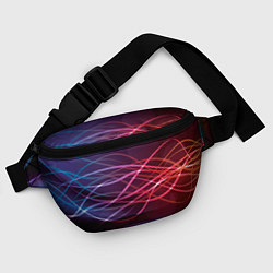Поясная сумка Лучи света Spectrum, цвет: 3D-принт — фото 2