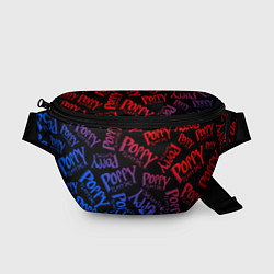 Поясная сумка POPPY PLAYTIME LOGO NEON, ХАГИ ВАГИ, цвет: 3D-принт