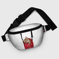 Поясная сумка Карманный котенок, цвет: 3D-принт — фото 2