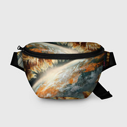 Поясная сумка Песчаный Космос, цвет: 3D-принт