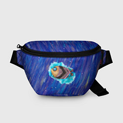 Поясная сумка Забавная рыба, цвет: 3D-принт