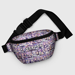 Поясная сумка Genshin Impact Keqing Гениш Импакт Кецин, цвет: 3D-принт — фото 2