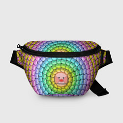 Поясная сумка Psychedelic Lalafanfan, цвет: 3D-принт